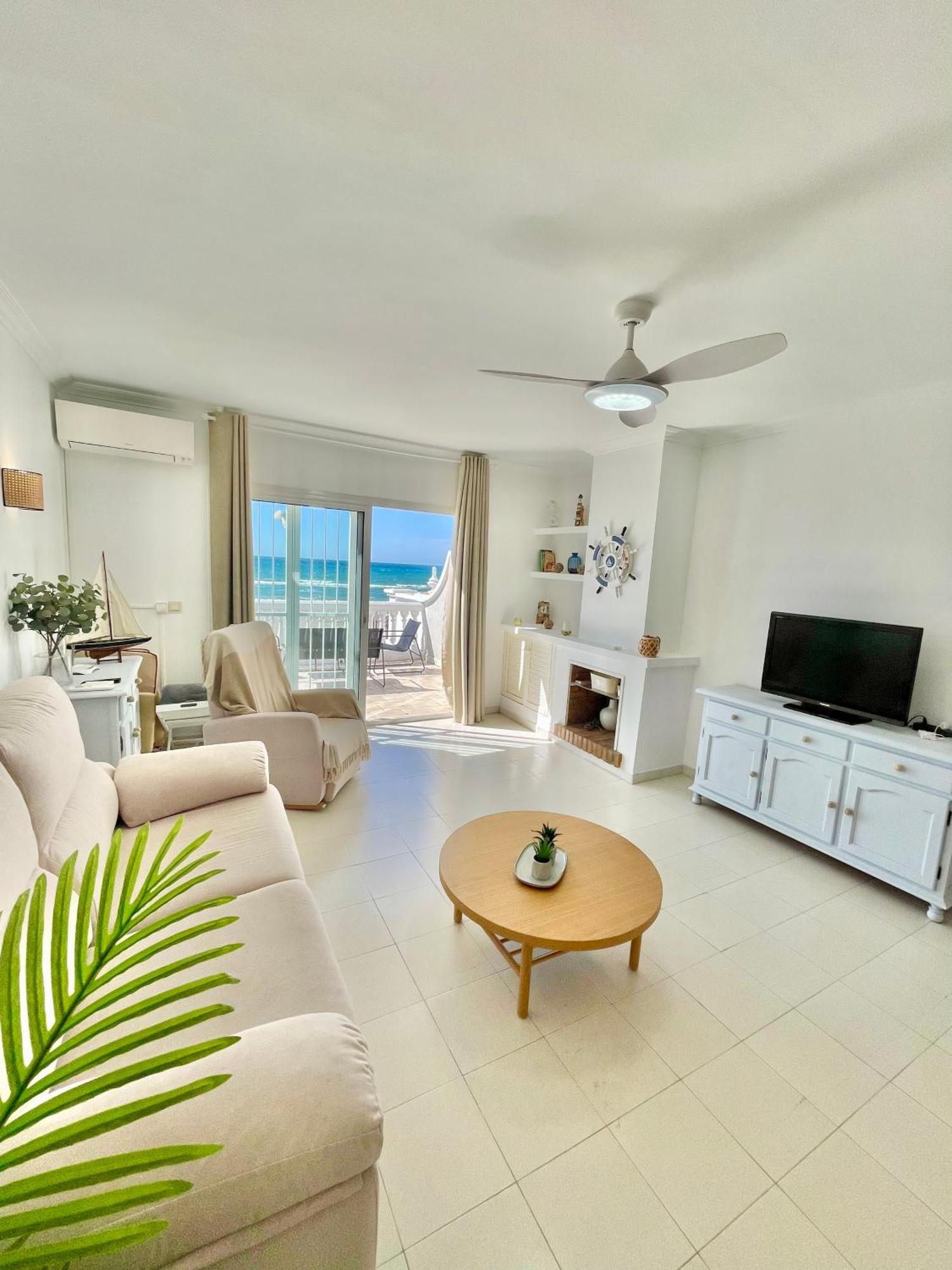 Apartamento Frontal Al Mar - Torrox Costa Eksteriør bilde