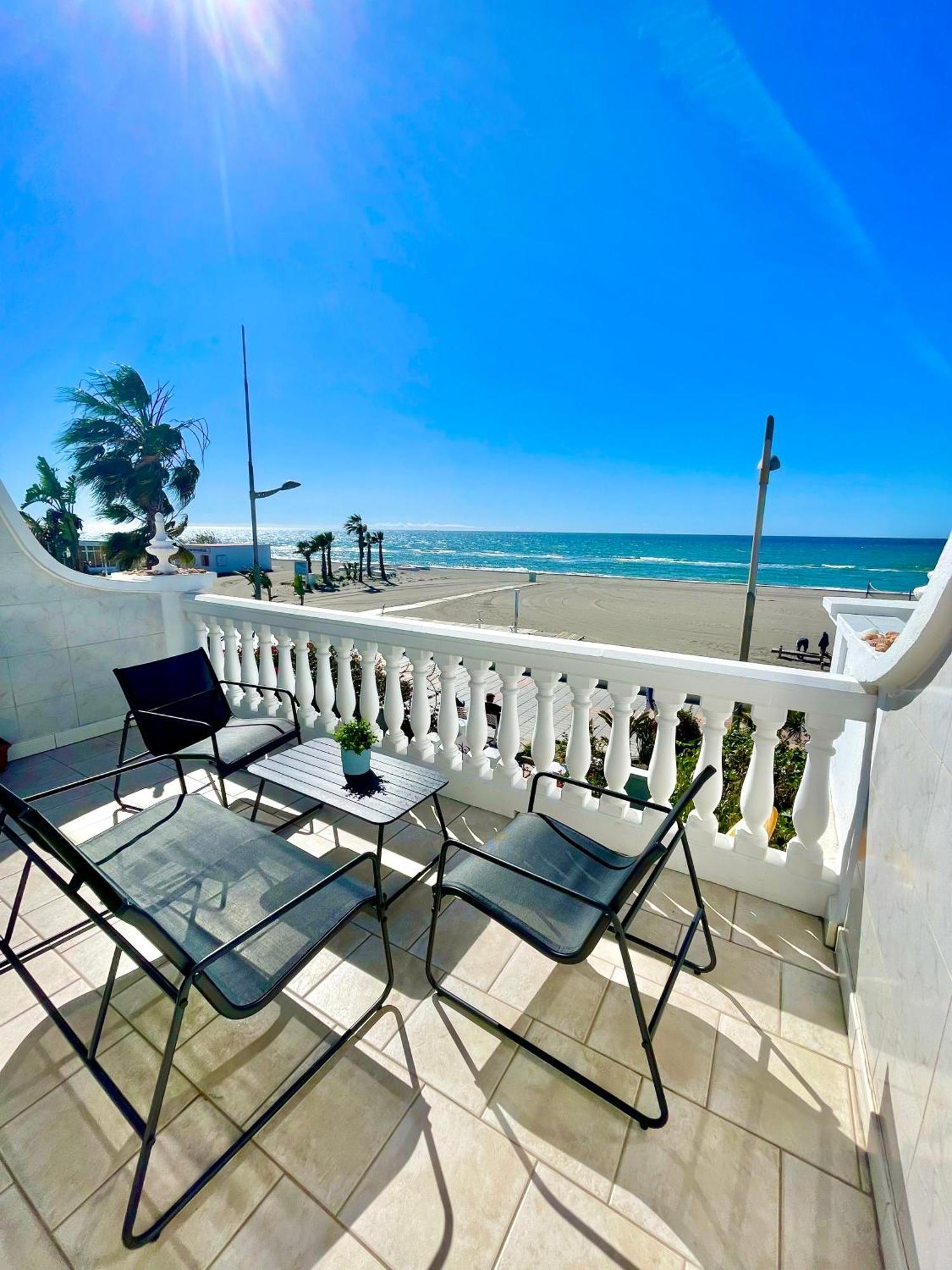 Apartamento Frontal Al Mar - Torrox Costa Eksteriør bilde